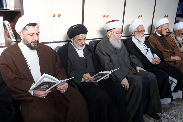 تصاویر/ مراسم ختم مرحوم دکتر حاج محمد قمی