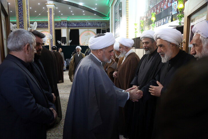 تصاویر/ مراسم ختم مرحوم دکتر حاج محمد قمی