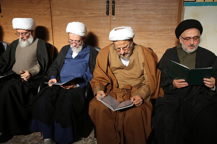 تصاویر/ مراسم ختم مرحوم دکتر حاج محمد قمی