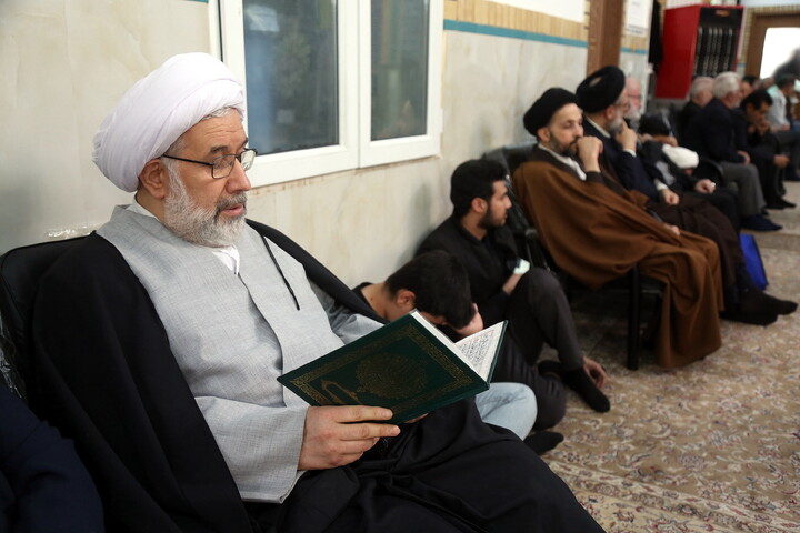 تصاویر/ مراسم ختم مرحوم دکتر حاج محمد قمی