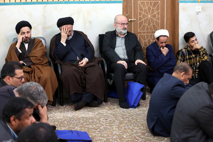 تصاویر/ مراسم ختم مرحوم دکتر حاج محمد قمی