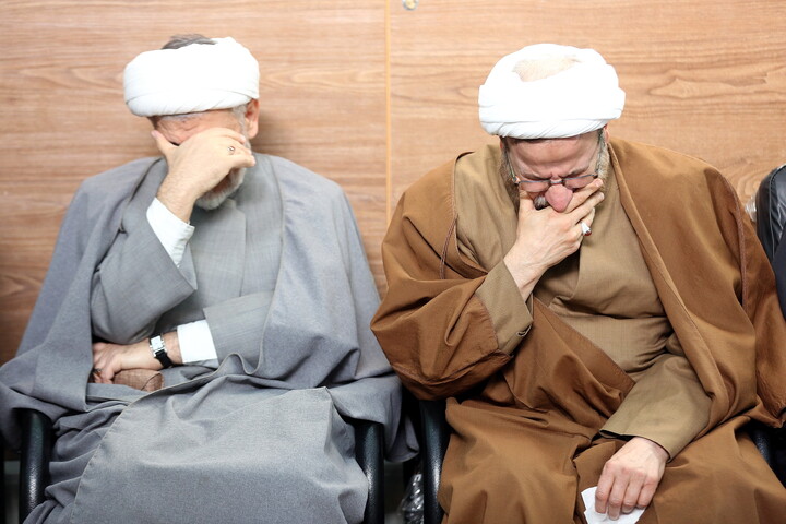 تصاویر/ مراسم ختم مرحوم دکتر حاج محمد قمی