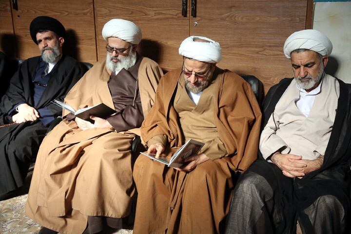 تصاویر/ مراسم ختم مرحوم دکتر حاج محمد قمی