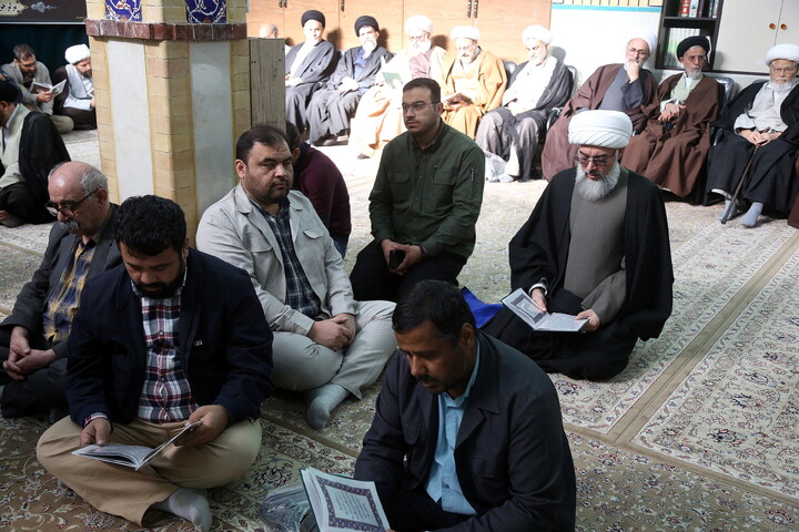 تصاویر/ مراسم ختم مرحوم دکتر حاج محمد قمی