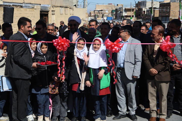 تصاویر / آیین افتتاح معبر جدید الاحداث بلوار شهید رئیسی