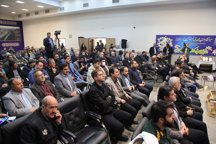 تصاویر / آیین افتتاح معبر جدید الاحداث بلوار شهید رئیسی