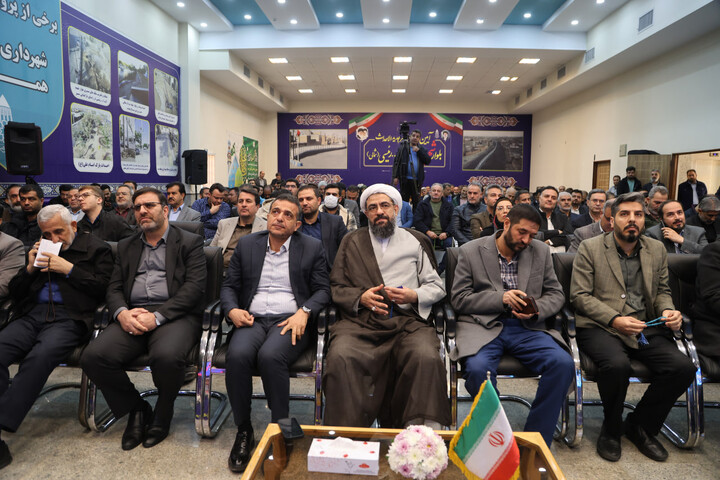 تصاویر / آیین افتتاح معبر جدید الاحداث بلوار شهید رئیسی