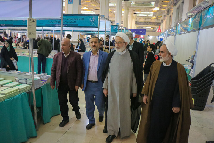 تصاویر/ حال و هوای پنجمین روز از نمایشگاه بین‌المللی قرآن کریم