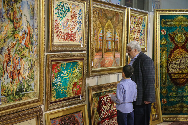 تصاویر/ حال و هوای پنجمین روز از نمایشگاه بین‌المللی قرآن کریم