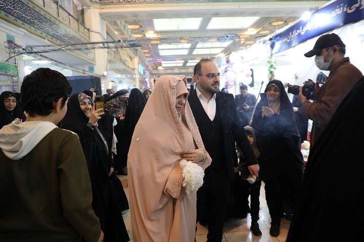 آغاز زندگی مشترک با عطر کلام وحی