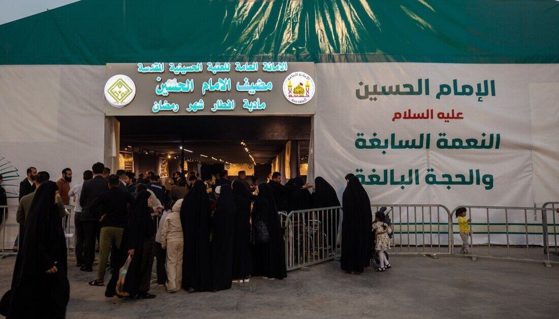 العتبة الحسينية المقدسة توزع أكثر من (4000) وجبة إفطار يوميا للزائرين خلال شهر رمضان المبارك