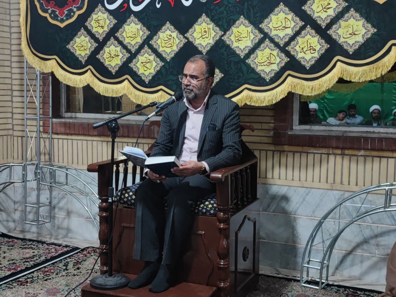 برگزاری مراسم سالگرد ارتحال مؤسس مدرسه علمیه جعفریه زرند