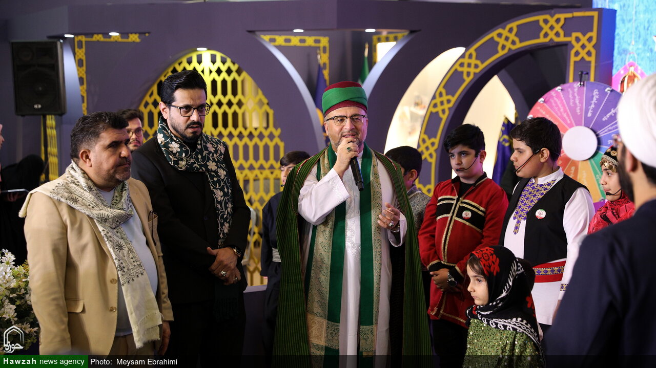 حضور داوران محفل در نمایشگاه بین‌المللی قرآن + تصاویر