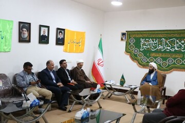 تصاویر/دیدار مدیر جدید کمیته امداد با امام جمعه دهلران