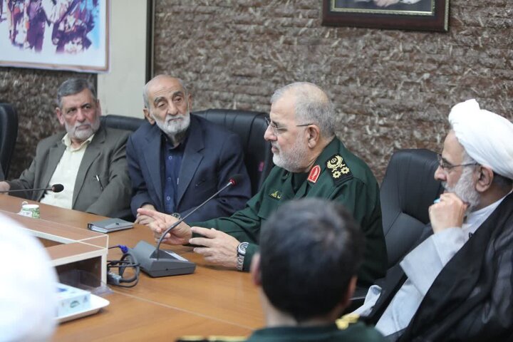 تصاویر/ محفل انس و الفت پیشکسوتان نمایندگی ولی فقیه در سپاه