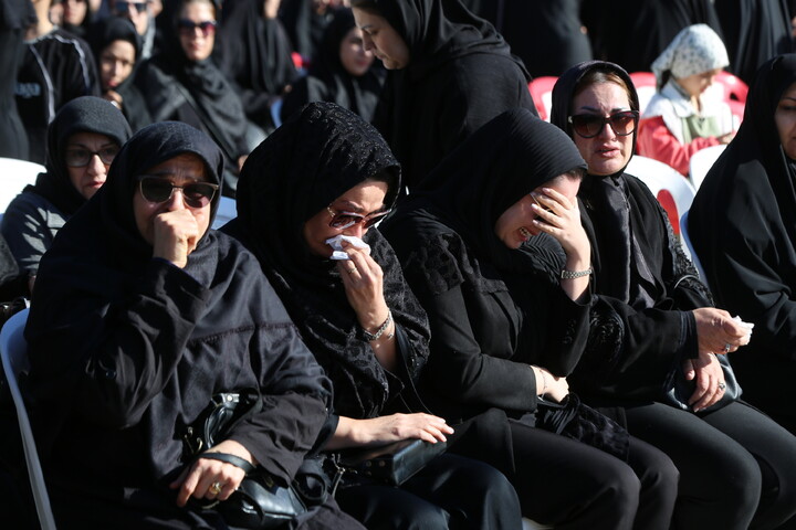 تصاویر / آیین  شهدای خلبان هوانیروز اصفهان