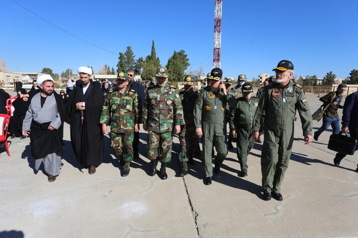 تصاویر / آیین  شهدای خلبان هوانیروز اصفهان