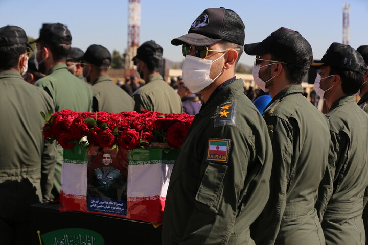 تصاویر / آیین  شهدای خلبان هوانیروز اصفهان