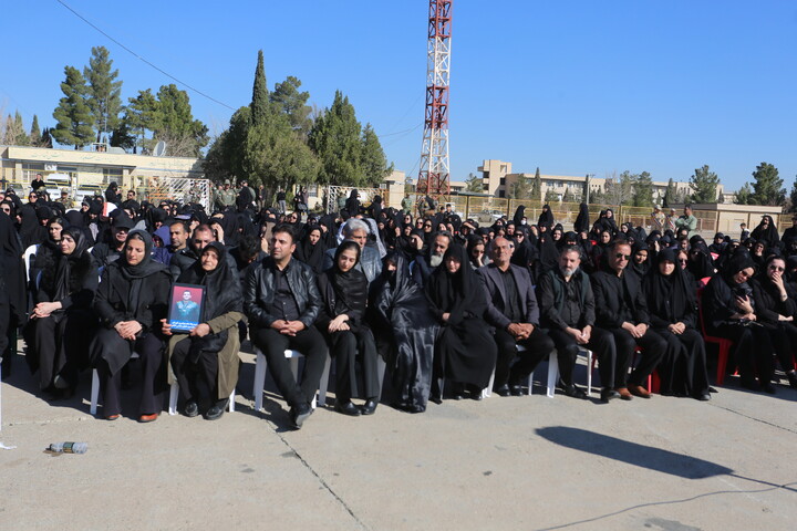 تصاویر / آیین  شهدای خلبان هوانیروز اصفهان