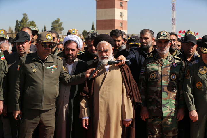 تصاویر / آیین  شهدای خلبان هوانیروز اصفهان