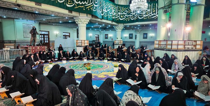 تصاویر/ مراسم جزءخوانی قرآن کریم در حرم حضرت عبدالعظیم حسنی(ع)