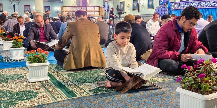 تصاویر/ مراسم جزءخوانی قرآن کریم در حرم حضرت عبدالعظیم حسنی(ع)
