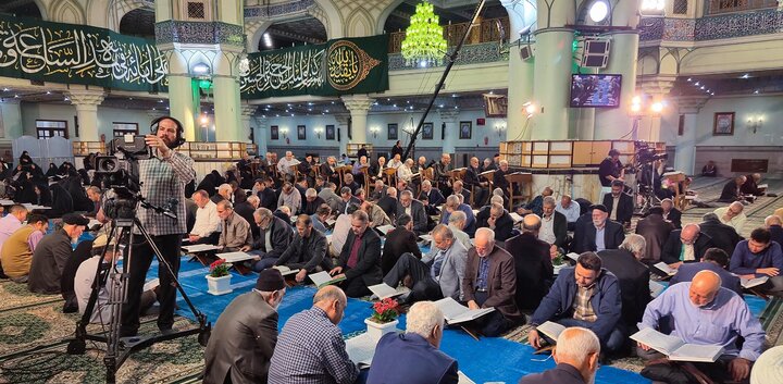 تصاویر/ مراسم جزءخوانی قرآن کریم در حرم حضرت عبدالعظیم حسنی(ع)