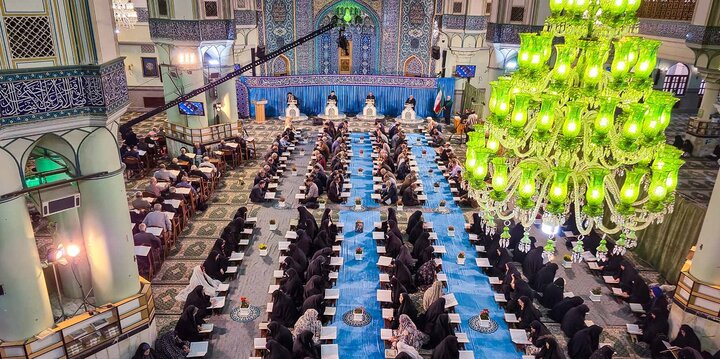 تصاویر/ مراسم جزءخوانی قرآن کریم در حرم حضرت عبدالعظیم حسنی(ع)