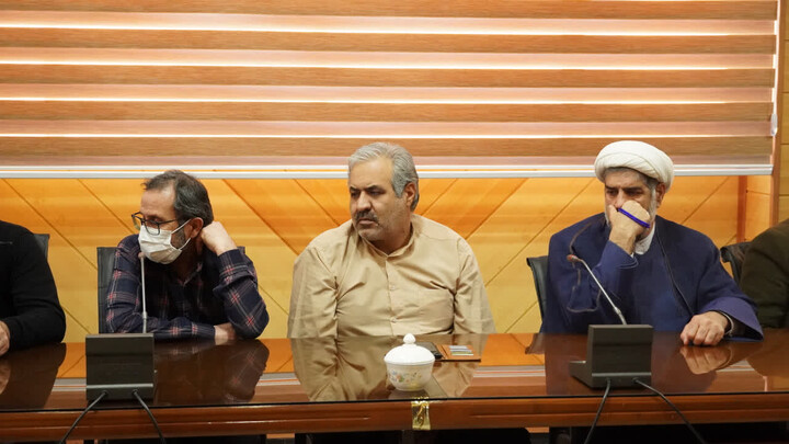 تصاویر / نشست معاون فرهنگي و راهبری سازمان تبلیغات اسلامی کشور با مدیر کل تبلیغات اسلامی همدان