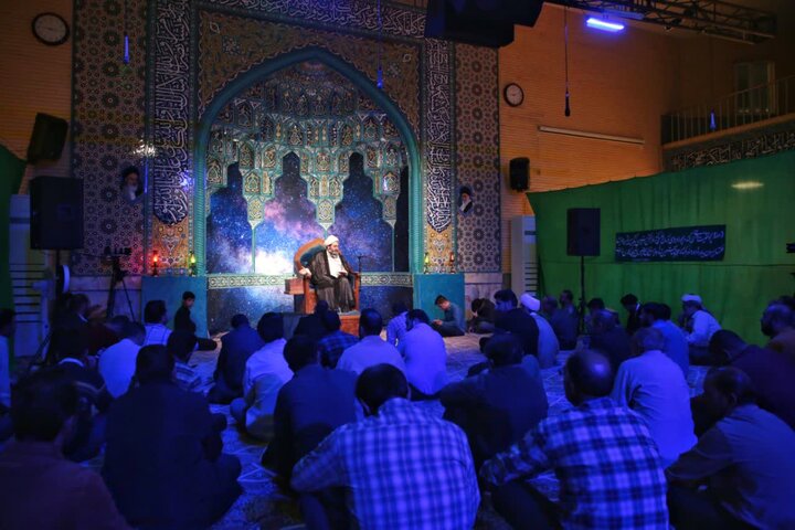 تصاویر/ مراسم شب های ماه مبارک رمضان هیئت ضد صهیونیستی انصار ولایت دارالعباده یزد