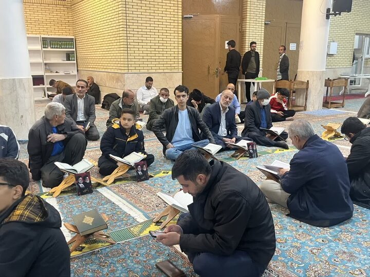 تصاویر/برگزاری محفل جزءخوانی قرآن کریم در شهرستان ایوان
