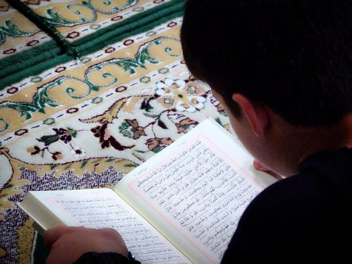 جزء خوانی قرآن در شهرستان آبدانان