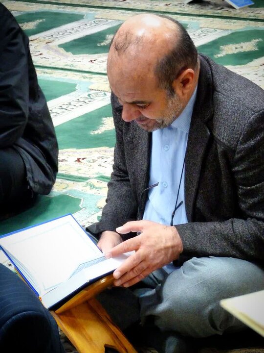 جزء خوانی قرآن در شهرستان آبدانان