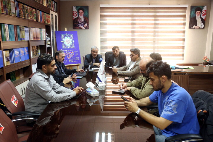 تصاویر/ نشست خبری افتتاحیه یازدهمین دوره نمایشگاه قرآن و عترت استان قم