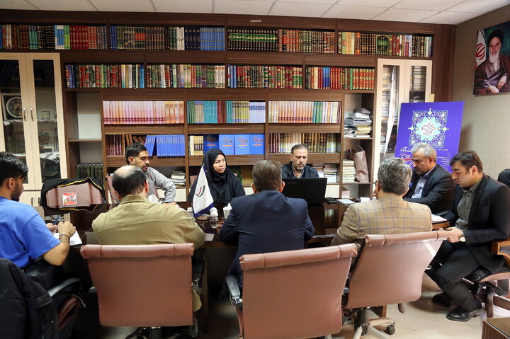 تصاویر/ نشست خبری افتتاحیه یازدهمین دوره نمایشگاه قرآن و عترت استان قم