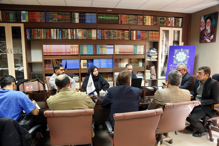 تصاویر/ نشست خبری افتتاحیه یازدهمین دوره نمایشگاه قرآن و عترت استان قم