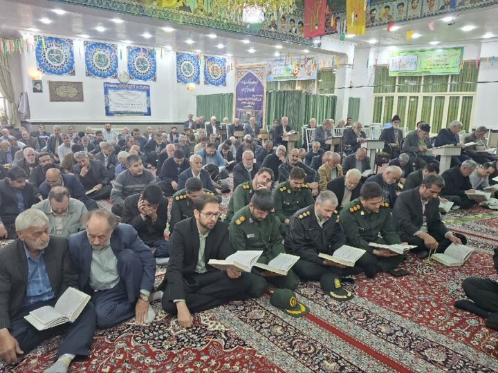 تصاویر/ مراسم سالگرد رحلت آیت الله محمد بهاری(ره) در بهار