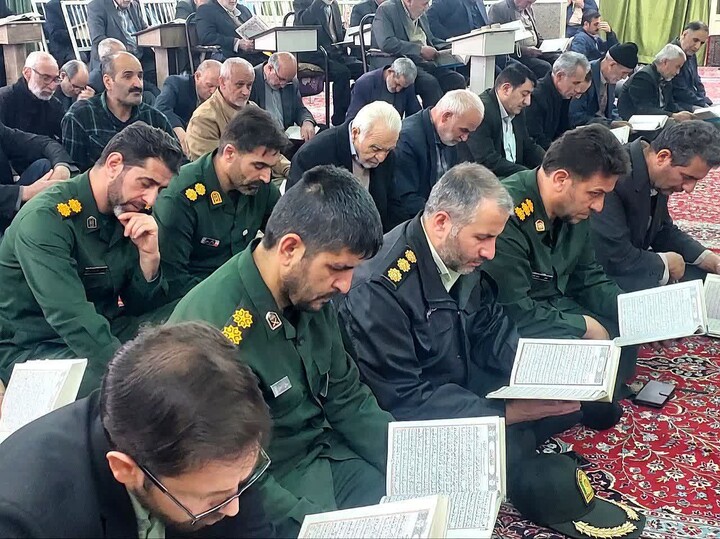 تصاویر/ مراسم سالگرد رحلت آیت الله محمد بهاری(ره) در بهار