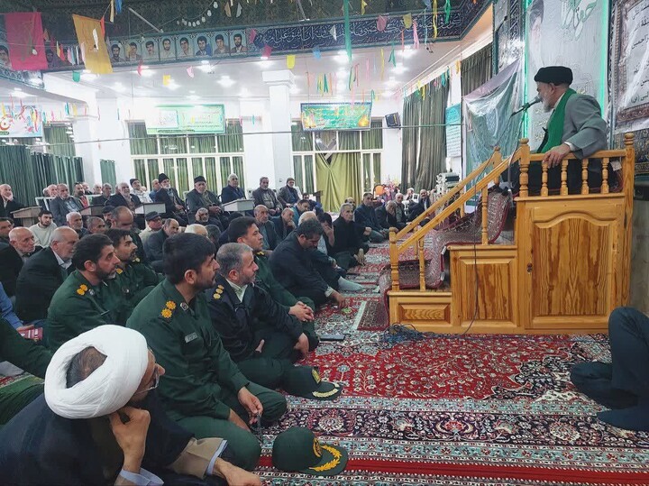 تصاویر/ مراسم سالگرد رحلت آیت الله محمد بهاری(ره) در بهار