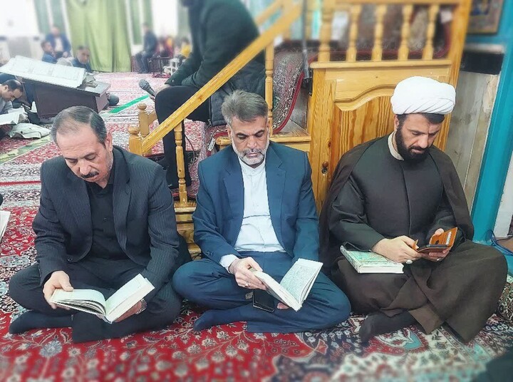 تصاویر/ مراسم سالگرد رحلت آیت الله محمد بهاری(ره) در بهار