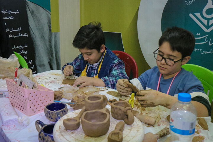 تصاویر/ بخش کودک و نوجوان در سی و سومین دوره نمایشگاه بین‌المللی قرآن کریم