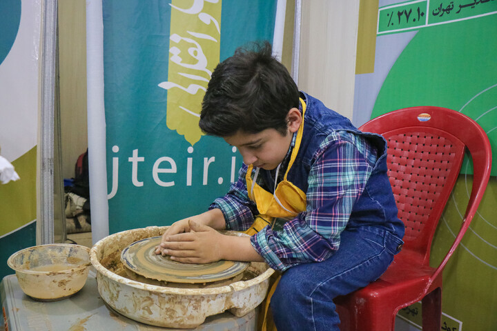 تصاویر/ بخش کودک و نوجوان در سی و سومین دوره نمایشگاه بین‌المللی قرآن کریم