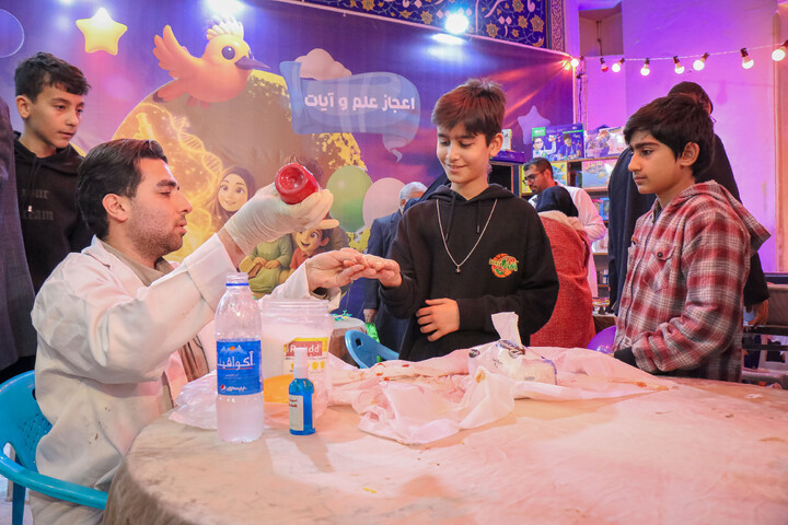 تصاویر/ بخش کودک و نوجوان در سی و سومین دوره نمایشگاه بین‌المللی قرآن کریم