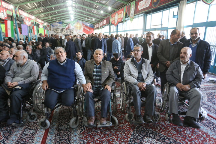 تصاویر / مراسم بزرگداشت سالگرد شهادت علمدار لشکر مقدس ۱۴ امام حسین( ع) در اصفهان