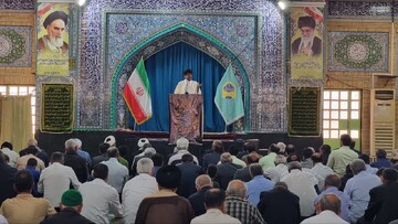 نماز جمعه بندرریگ به روایت تصویر