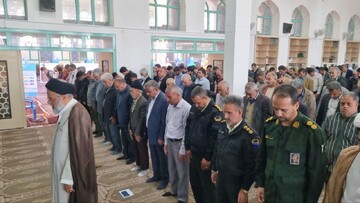 تصاویر| نماز جمعه عبادی و سیاسی سربیشه