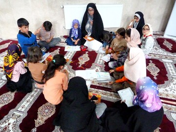 تصاویر/ برگزاری مهد آدینه در نماز جمعه شهرستان ابدانان