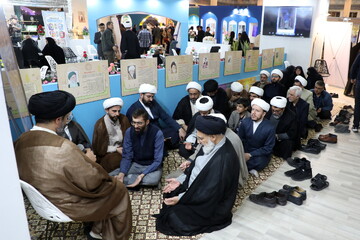 برگزاری مراسم عزاداری سالروز شهادت حضرت خدیجه(س) در نمایشگاه بین‌المللی قرآن کریم