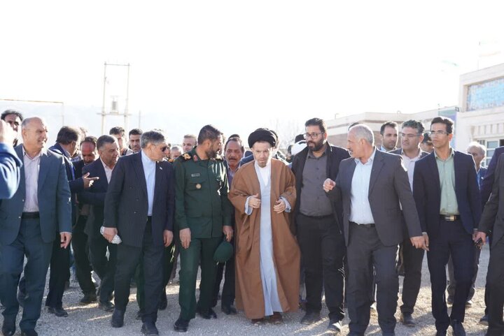 تصاویر/آیین برپایی بیمارستان صحرایی در رومشکان