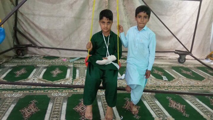 تصاویر/ مهد آدینه در نماز جمعه شهرستان دلگان